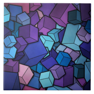 Azulejo Cubos abstractos