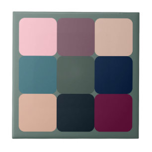 Azulejo Cubos de colores