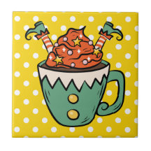 Cuidada mano dibujada Elf Colorful retro Diversión