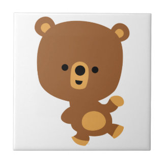 Azulejo Cuidada Personalizado 'Buena Vista' Bear Tile