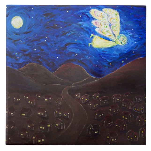 Azulejo Cuidados del regalo Soul Angel Tile (Frente)