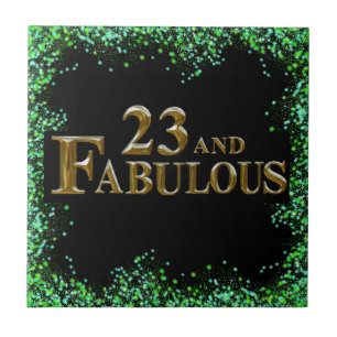 Azulejo Cumpleaños 23 