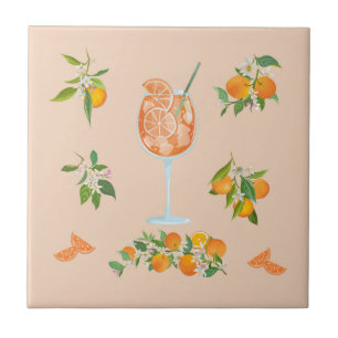 Azulejo Cumpleaños de verano Spritz