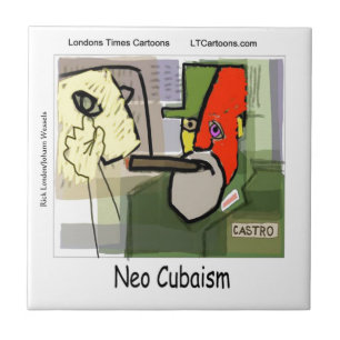 Azulejo Curioso NeoCubaism de Castro