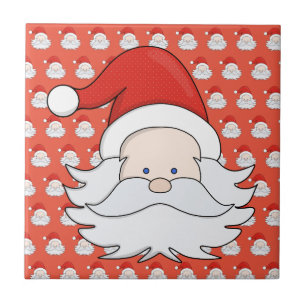 Azulejo Cute Santa Claus