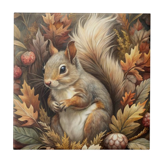 Azulejo Cute Squirrel (Frente)