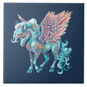 Azulejo Cute unicornio Fantasía