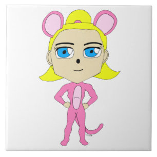 Azulejo cutícula rosa