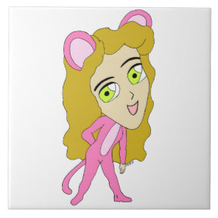 Azulejo cutícula rosa