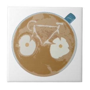 Azulejo Cycling Latte Art