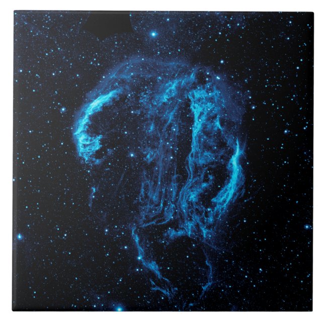 Azulejo Cygnus Loop Nebula (NASA) (Frente)
