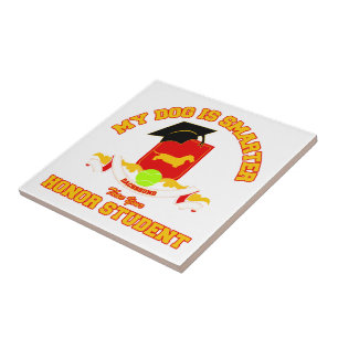 Azulejo Dachshund [Alambre-haired]