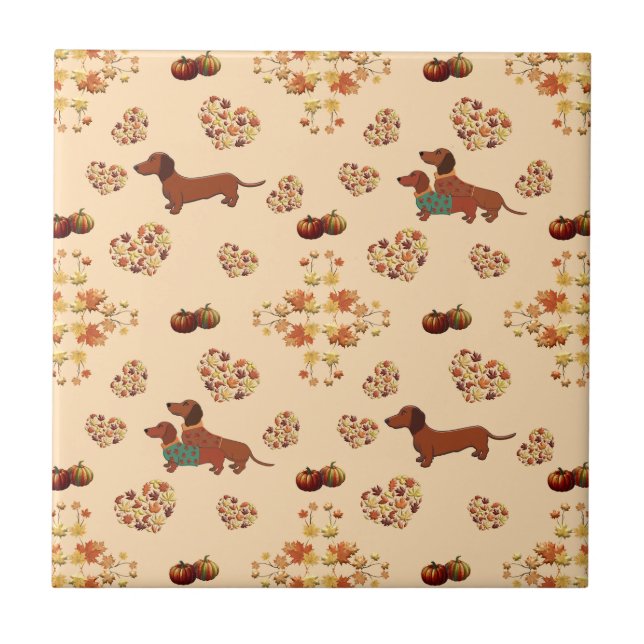 Azulejo Dachshund Nice (Frente)