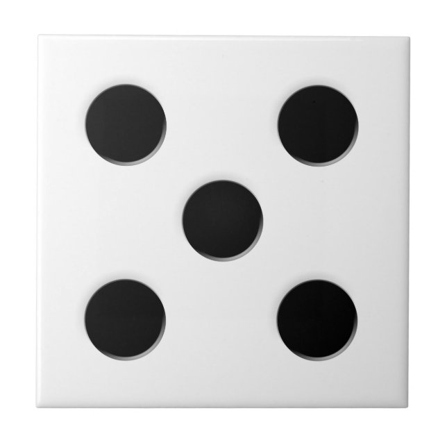 Azulejo Dados 5 pipas (Frente)