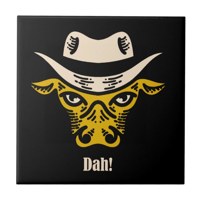 Azulejo ¡Dah! (Frente)