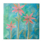 Azulejo Dainty Daisies III<br><div class="desc">Floral</div>