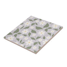 Daisy Floral Grandmillennial Suave Lila Pastel