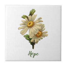 Azulejo Daisy Hope Inspirador
