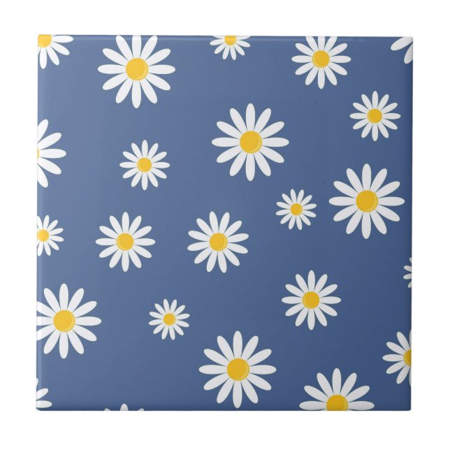 Azulejo Daisy Meadows Blue (Frente)