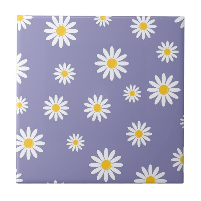 Azulejo Daisy Meadows Purple (Frente)