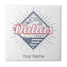 Azulejo Dallas Texas City Estados Unidos