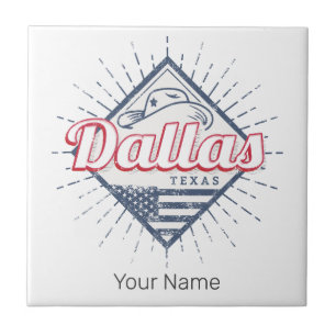 Azulejo Dallas Texas City Estados Unidos
