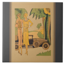 Damas Y Coche Decorados