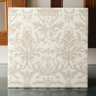 Azulejo Damasco Beige Suave