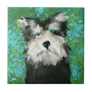 Azulejo Dana el perro