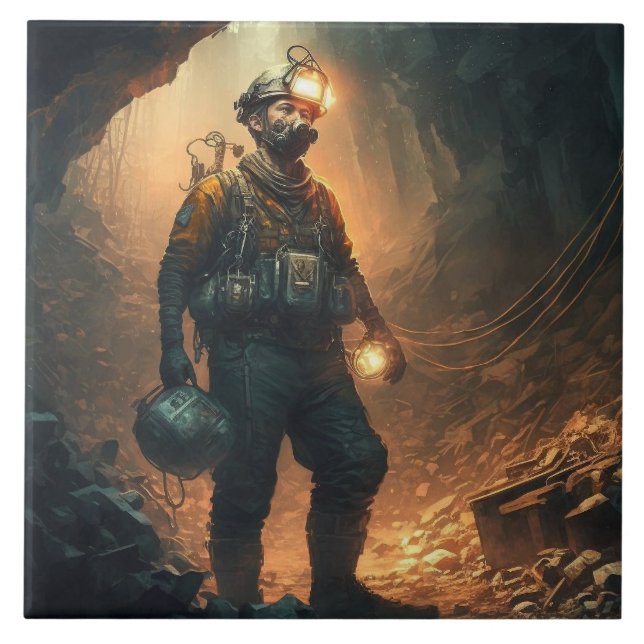 Azulejo Dangerous Mines (Frente)