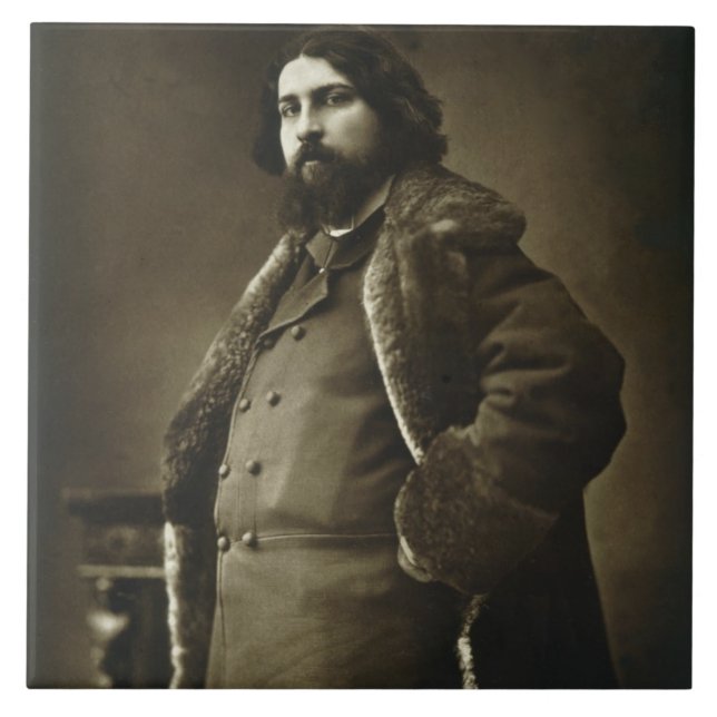 Azulejo Daniel Vierge (1851-1904), de 'Galerie Contempor (Frente)