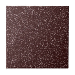 Azulejo Dark Siena Burgundy Crackle Glaze Solid Colour
