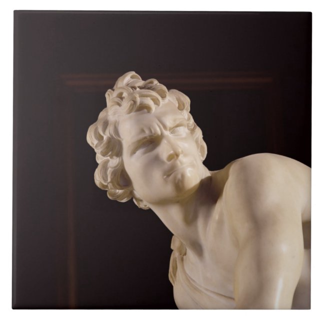 Azulejo David, 1623-24 (mármol) (detalle) (Frente)