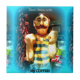 azulejo de amante del café