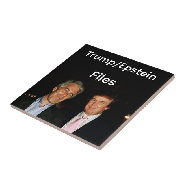Azulejo de archivos de Trump/Epstein (Lado)
