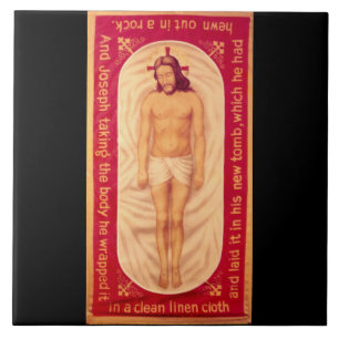 Azulejo de arte fino de Cristo