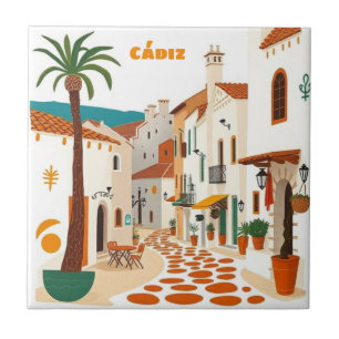 Azulejo de Cádiz Andalucía España