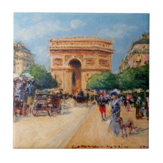 AZULEJO DE CERÁMICA パリの日曜日