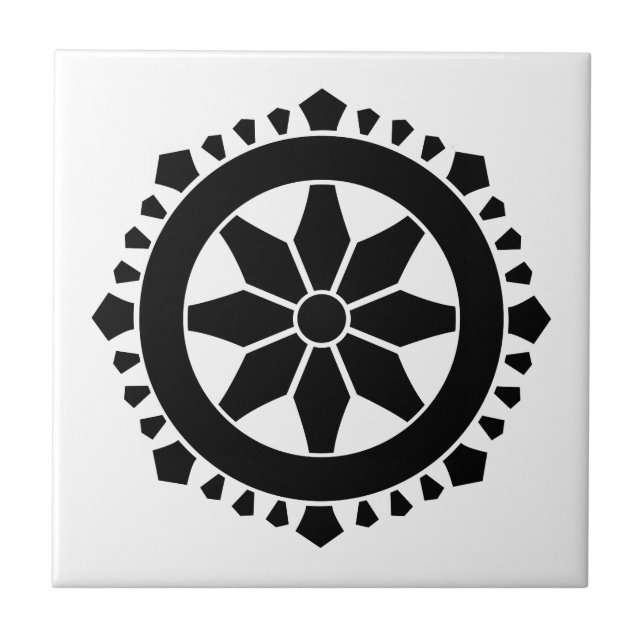 AZULEJO DE CERÁMICA 三宅輪宝 (Frente)