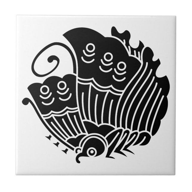 AZULEJO DE CERÁMICA 中村吉右卫门 (Frente)