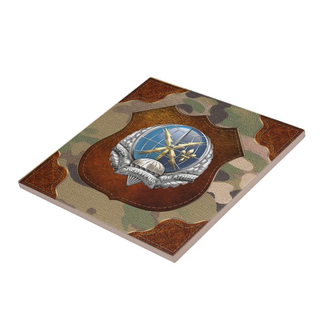 Azulejo De Cerámica [100] Emblema de SOWT (Lado)