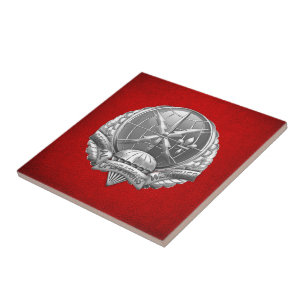 Azulejo De Cerámica [100] Tarjeta SOWT [Escudo]