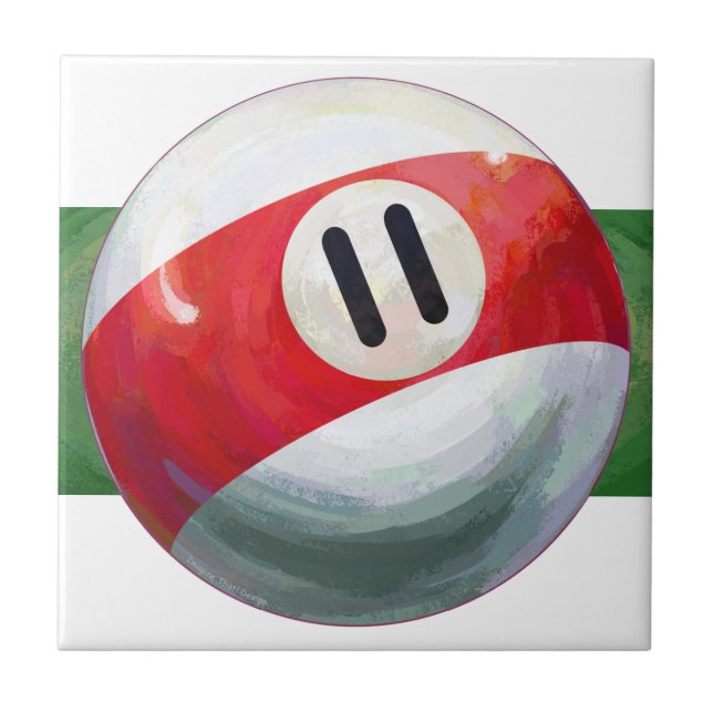 Azulejo De Cerámica 11 Ball (Frente)