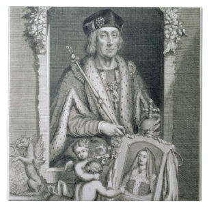 Azulejo De Cerámica 1457-1509) reyes de Henry VII (de Inglaterra a