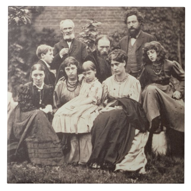 Azulejo De Cerámica 1834-96) sires Edward Burne-Jones (1 de William (Frente)