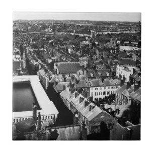 Azulejo De Cerámica 1859: La ciudad de Boston, Massachusetts