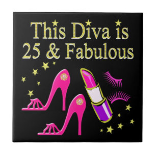 AZULEJO DE CERÁMICA 25 Y FABULOSO DISEÑO DIVA