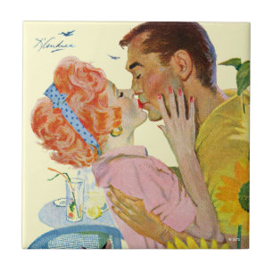 Azulejo De Cerámica 2 Amor-Pegados