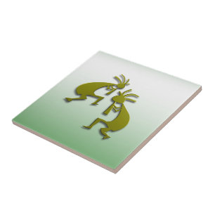 Azulejo De Cerámica 2 Kokopelli #81