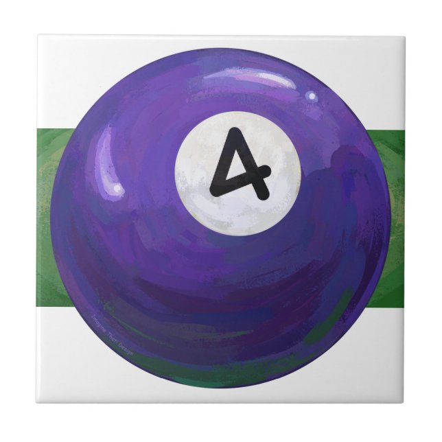 Azulejo De Cerámica 4 Ball (Frente)